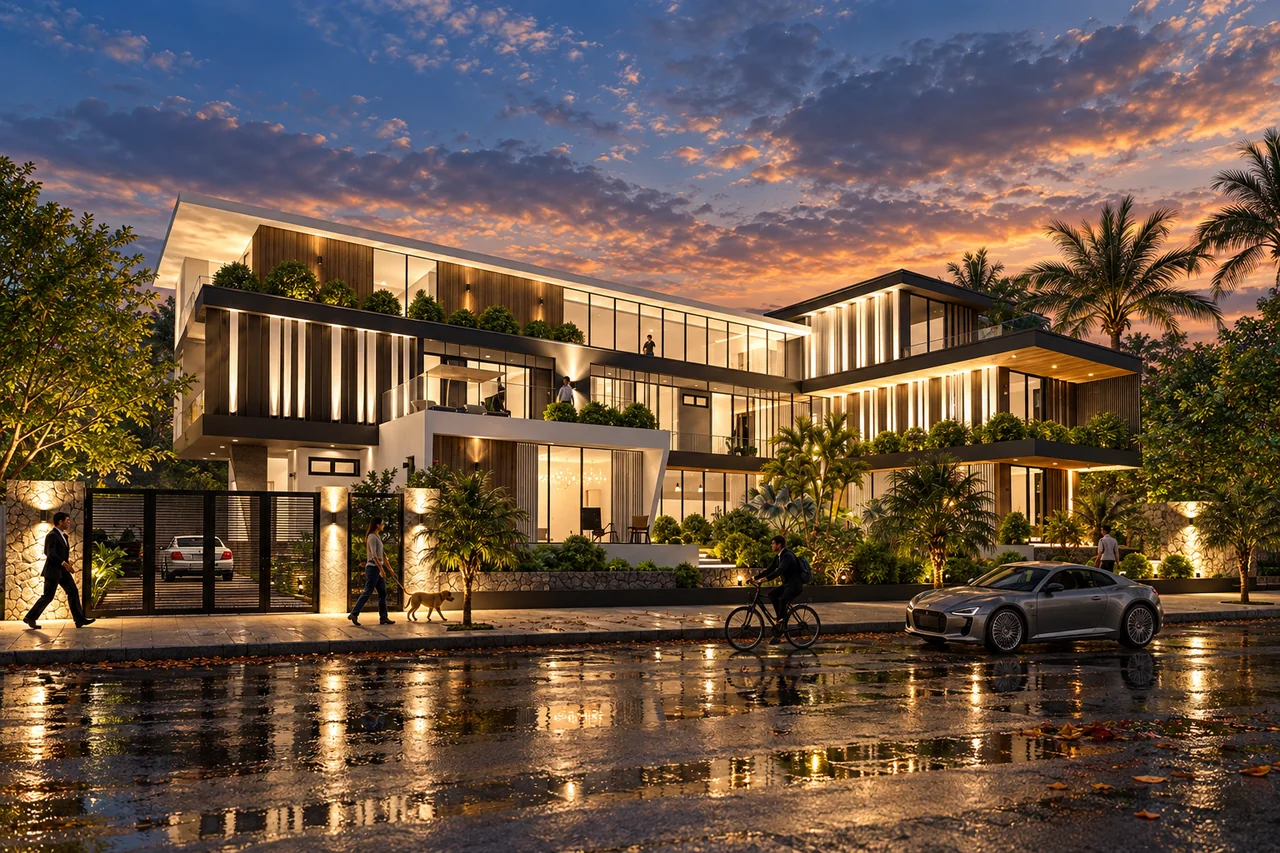Design visualisation: Phú Gia Garden Villa