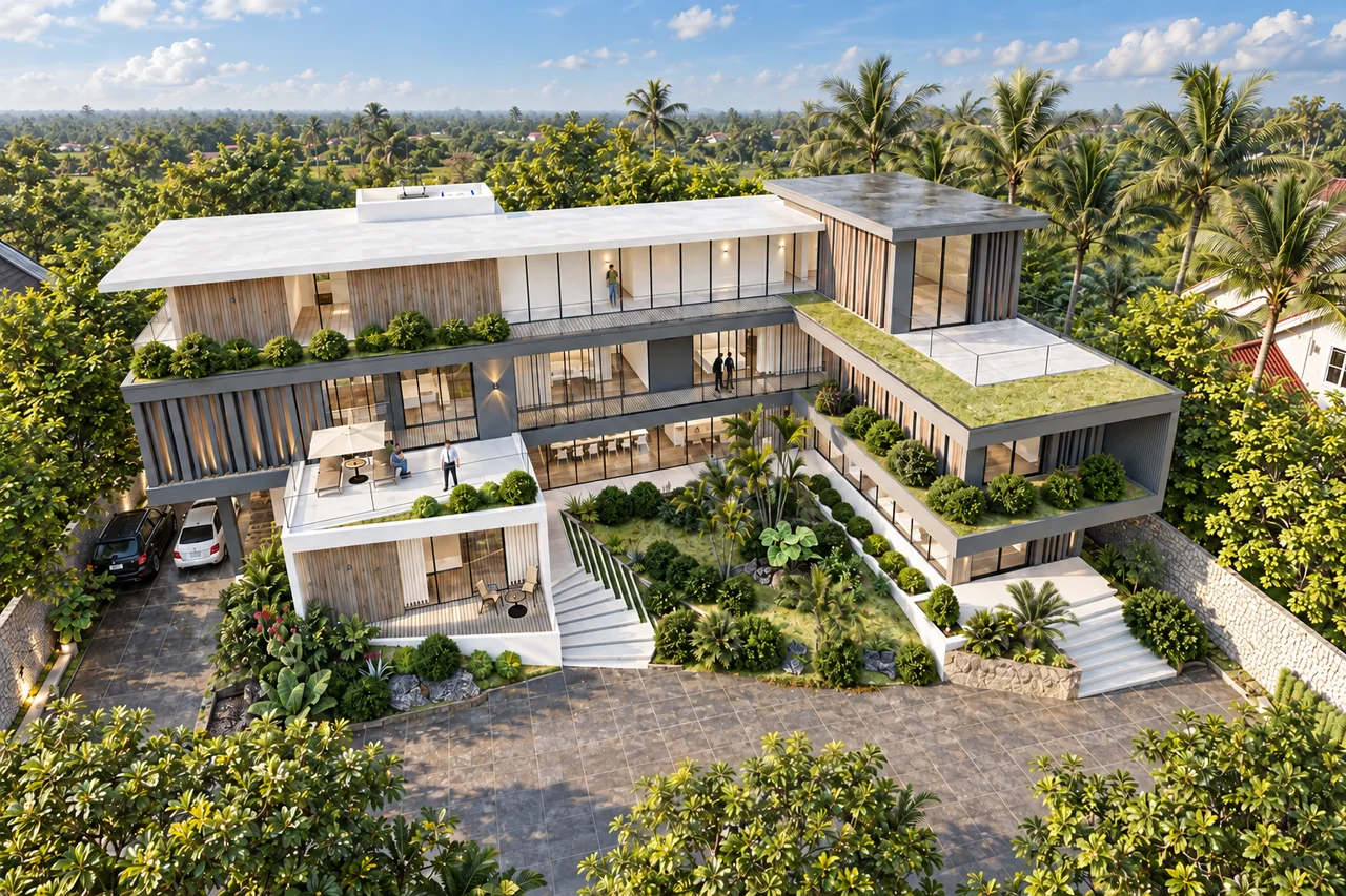 Design visualisation: Phú Gia Garden Villa