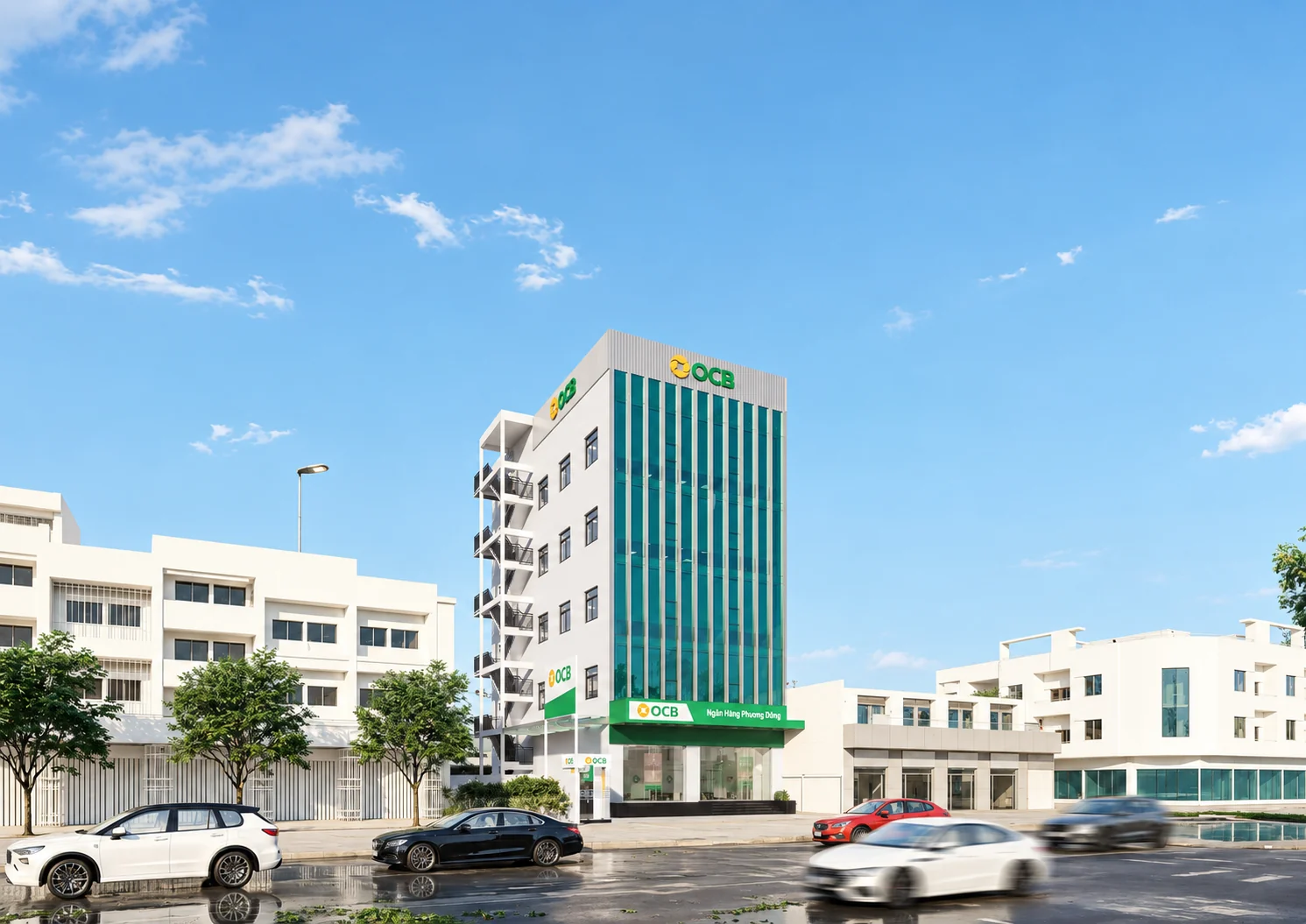 Công trình trong tuyến phố
