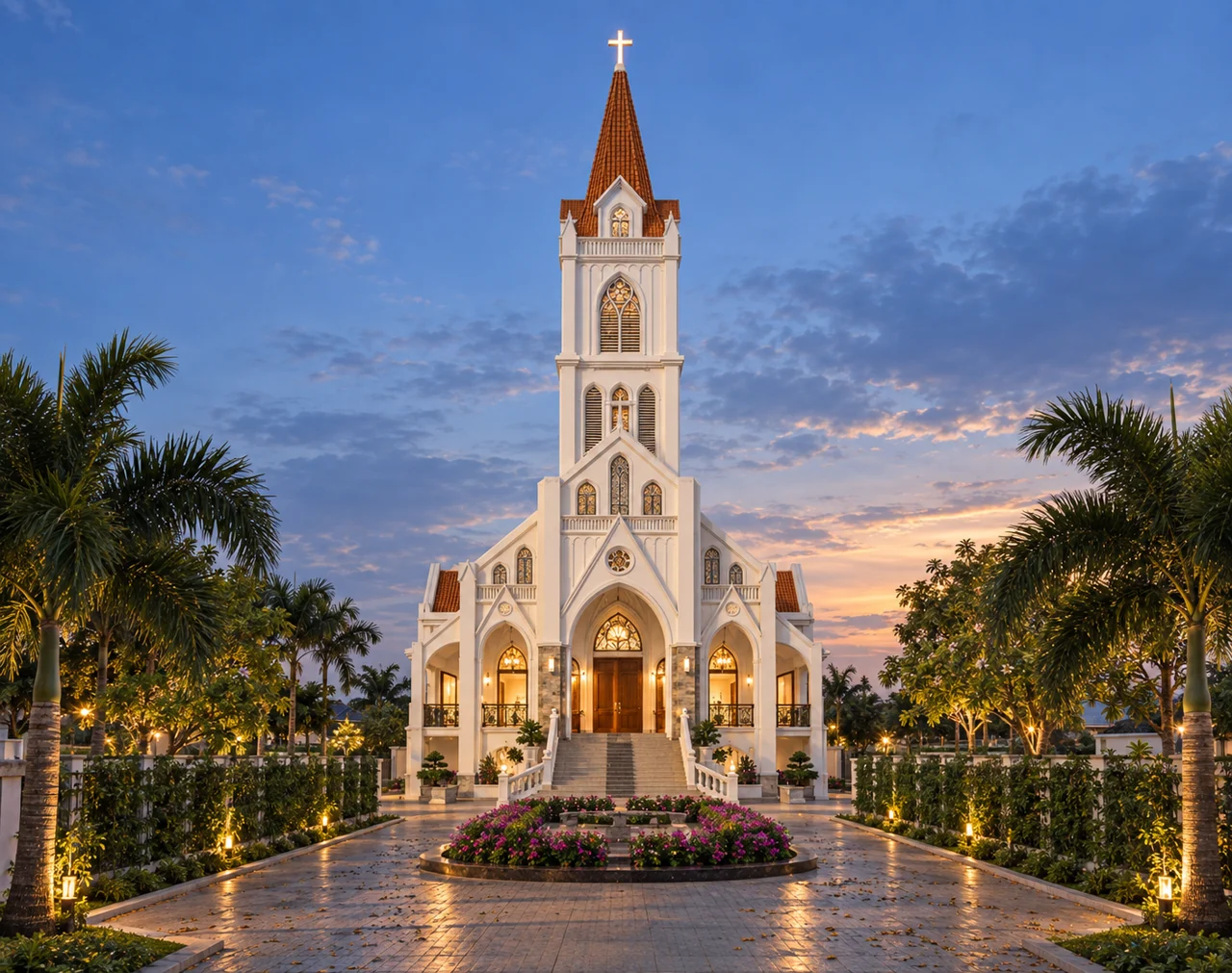 Design visualisation: Rach Soi Church